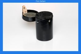 Canon hard leather lens case