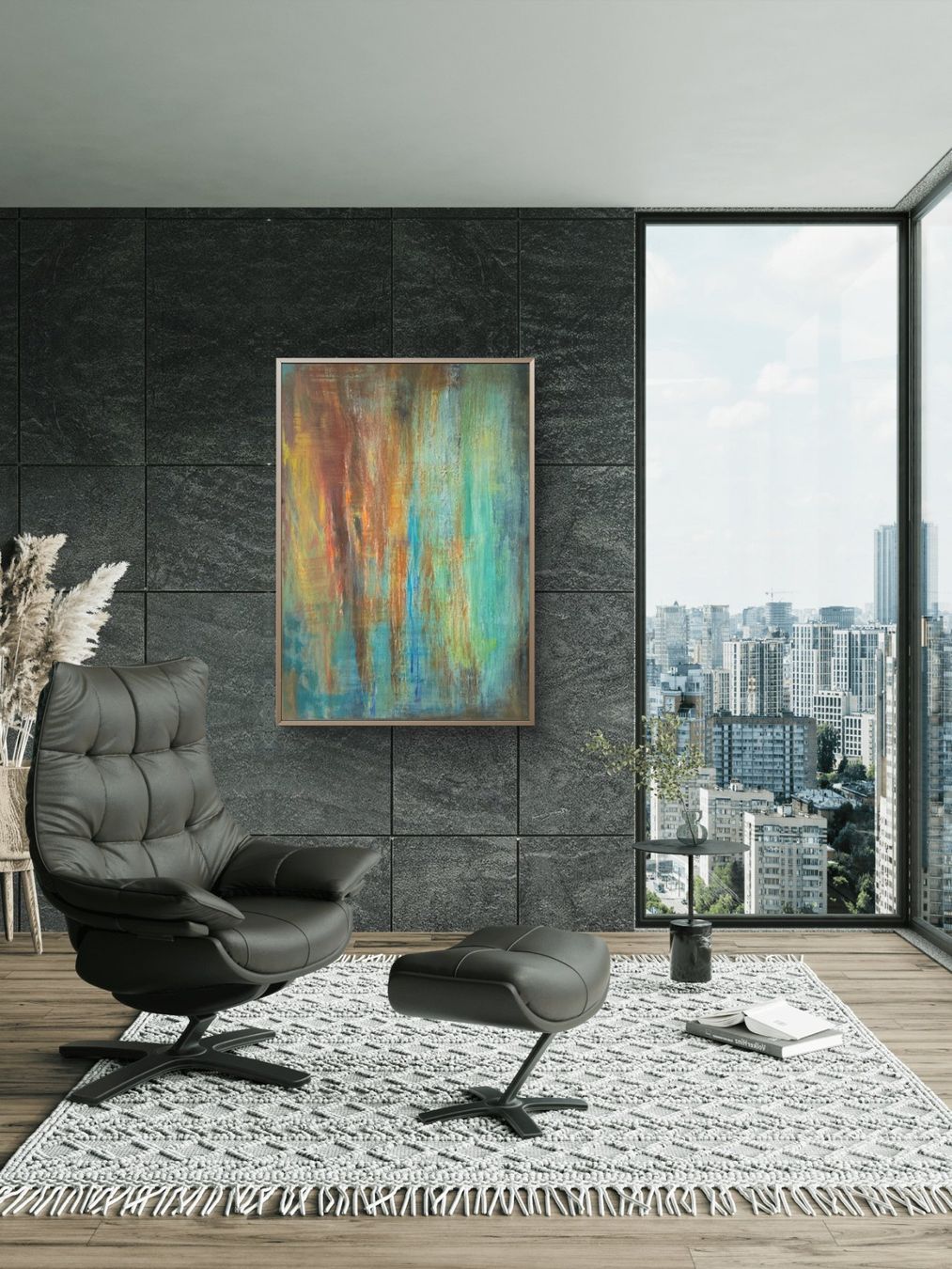 Dipinti: Abstract art for sale 80x60 cm – Nuovo e nell'imballaggio originale da Beinwil am See venduto da Superchance 7