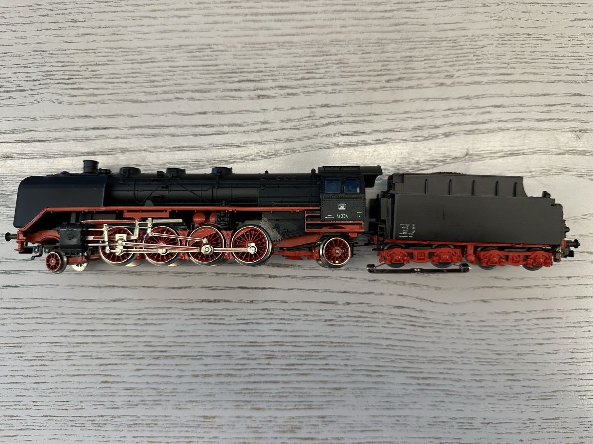 Märklin Modellini di ferrovie: Märklin 3082 DB BR 41 analog – Usato da Lupsingen venduto da New-Haven 1
