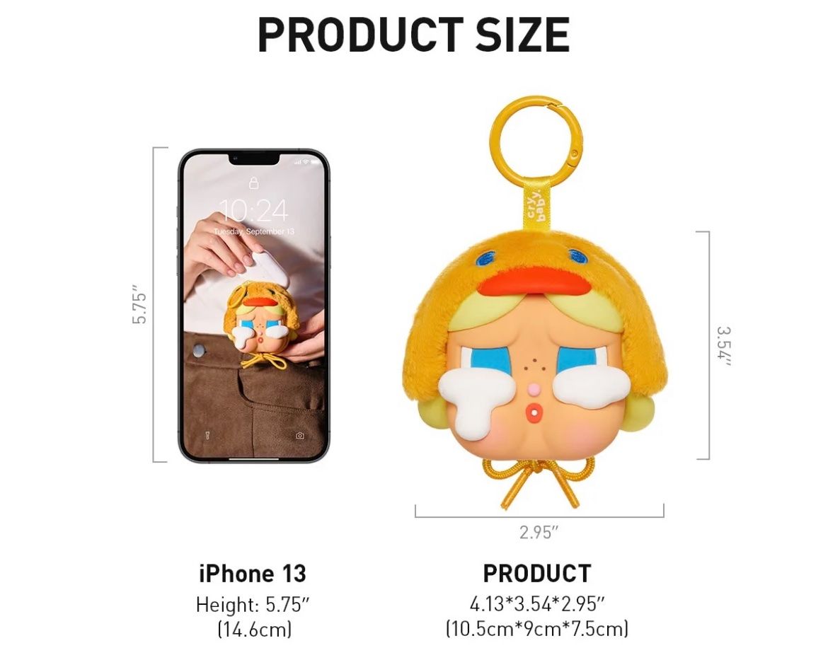 Pop Mart Statuette: Pop Mart Crybaby Crying Again Earphone Case-Love Make Us Cry – Nuovo e nell'imballaggio originale da Glattbrugg venduto da arttoy.land 4