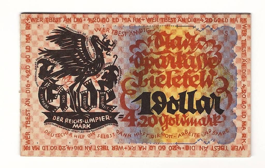 Banconote: Wertebständiges Bielefelder Notgeld Kompl. Scheinwerferheft – Usato da Gümligen venduto da vinylsoundsgood 2