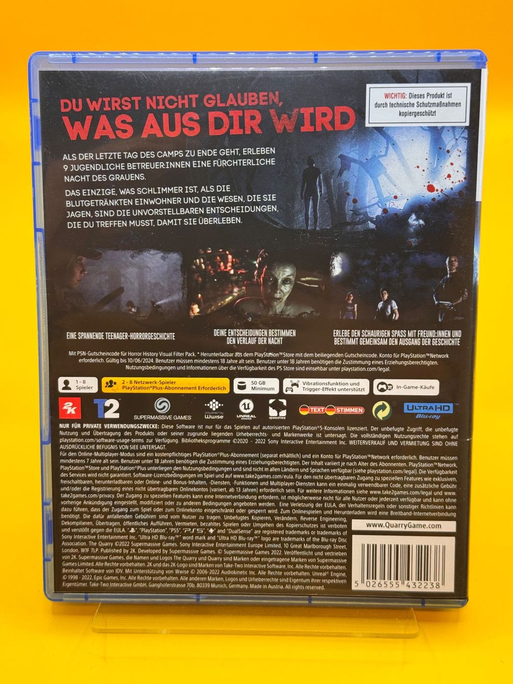 Sony Giochi: The Quarry PS5 Horrorspiel – Usato da Oberwil b. Zug venduto da silver2024 1