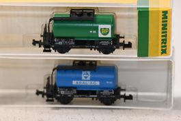 Minitrix Güterwagen Kesselwagen BP Aral Spur N mit OVP