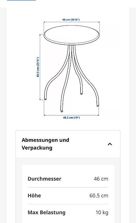 Tische: Beistelltisch Tanebro – Gebraucht aus Luzern von jackysyd 1