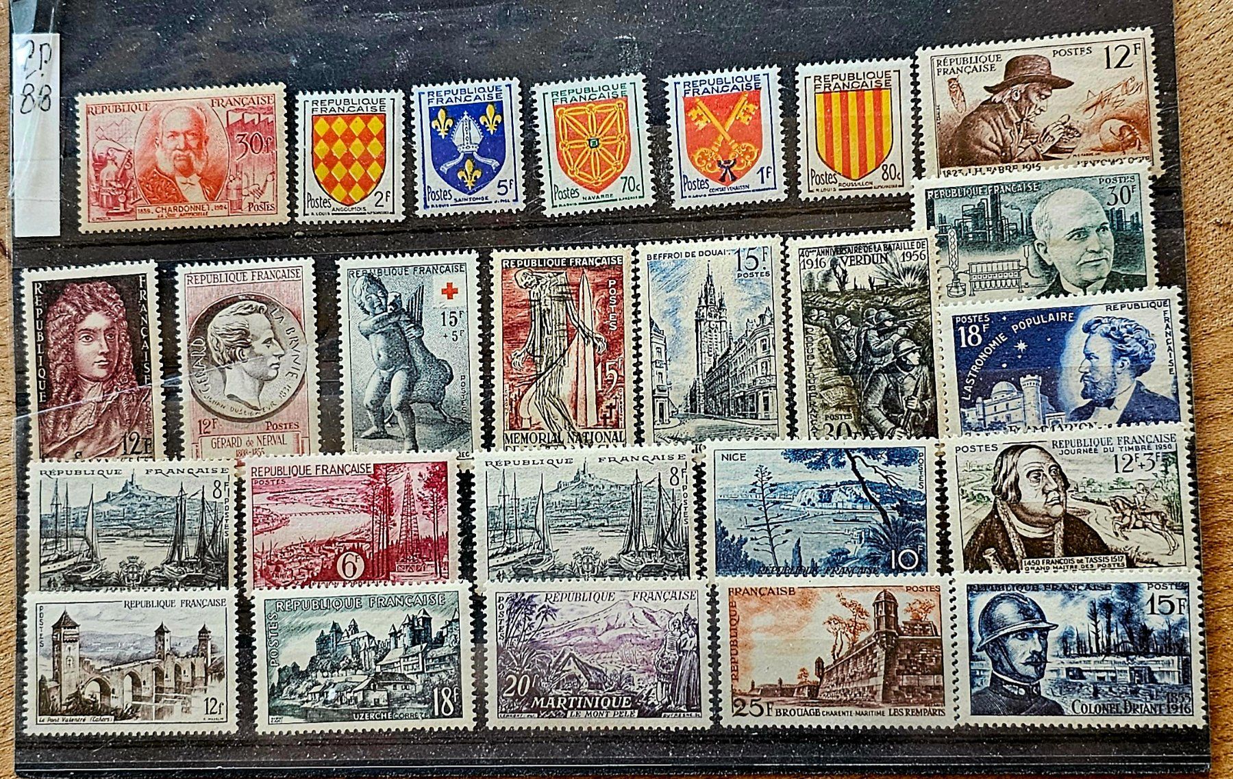 Tous les timbres: FRANCE anciens  neufs ** – Neuf (Voir description) à Les Valettes par Nuba1