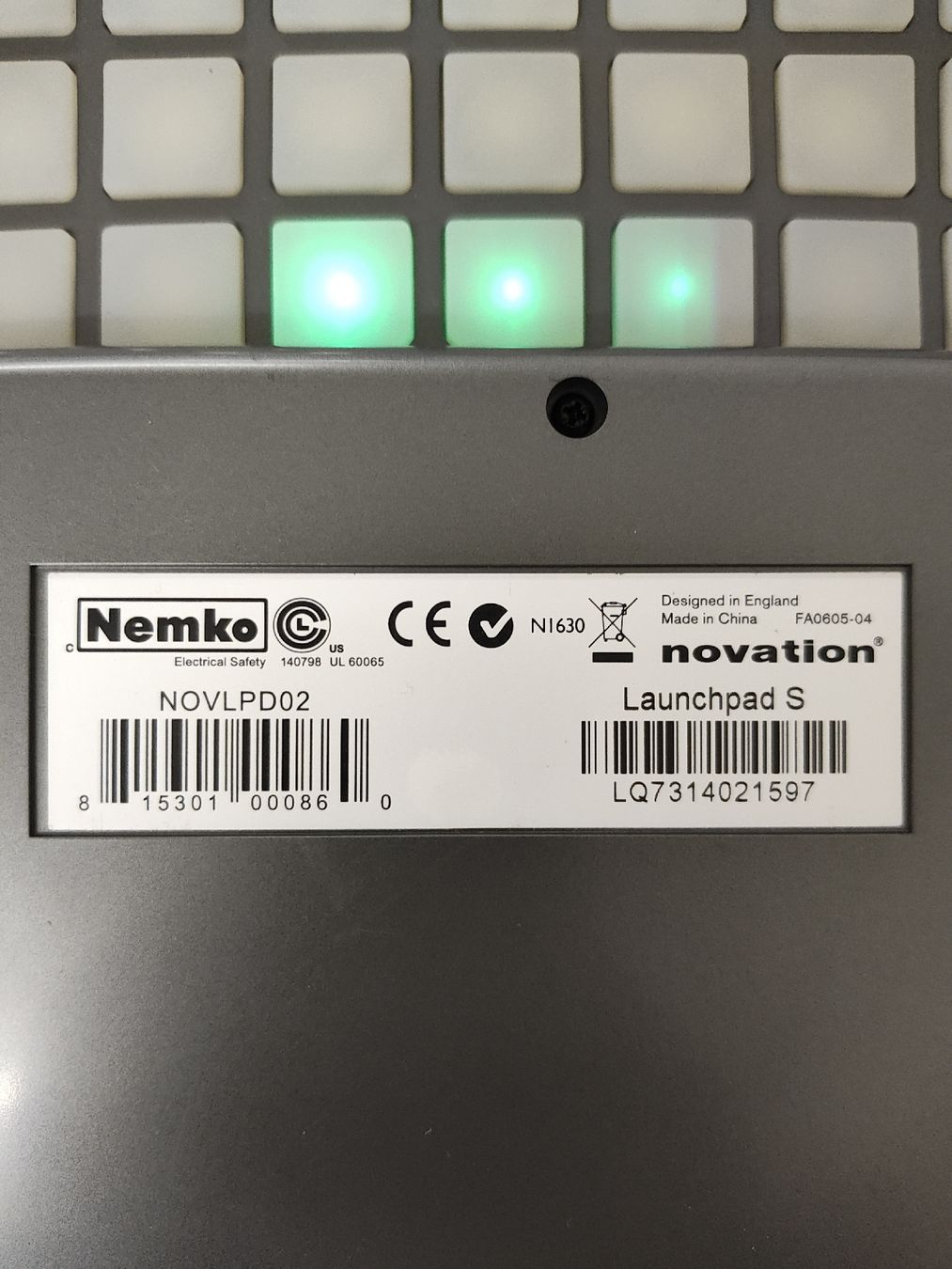 Novation Strumenti musicali: 3 Stück Novation Launchpad S Controller Set für. Ableton  – Usato da Dürnten venduto da edumental 2