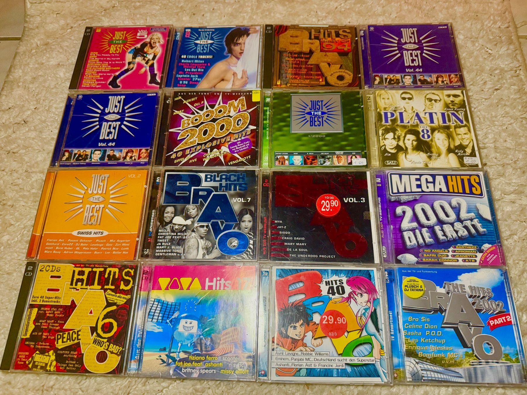 Tolle CD Sammlung Bravo Hits,Just the Best,Mega Hits (Gebraucht) in ...