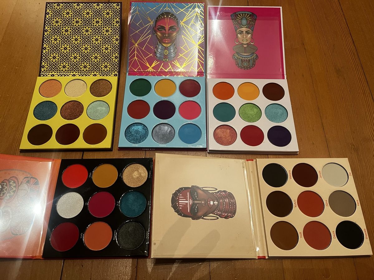 Make-up: Juvia's Place eyeshadow palettes Bundle 4 – Usato da Aarau venduto da kailing12