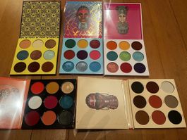 Juvia's Place eyeshadow palettes Bundle 4