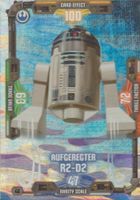 LEGO STAR WARS TRADING CARD SERIE 3 # 48 AUFGEREGTER R2-D2‪‪
