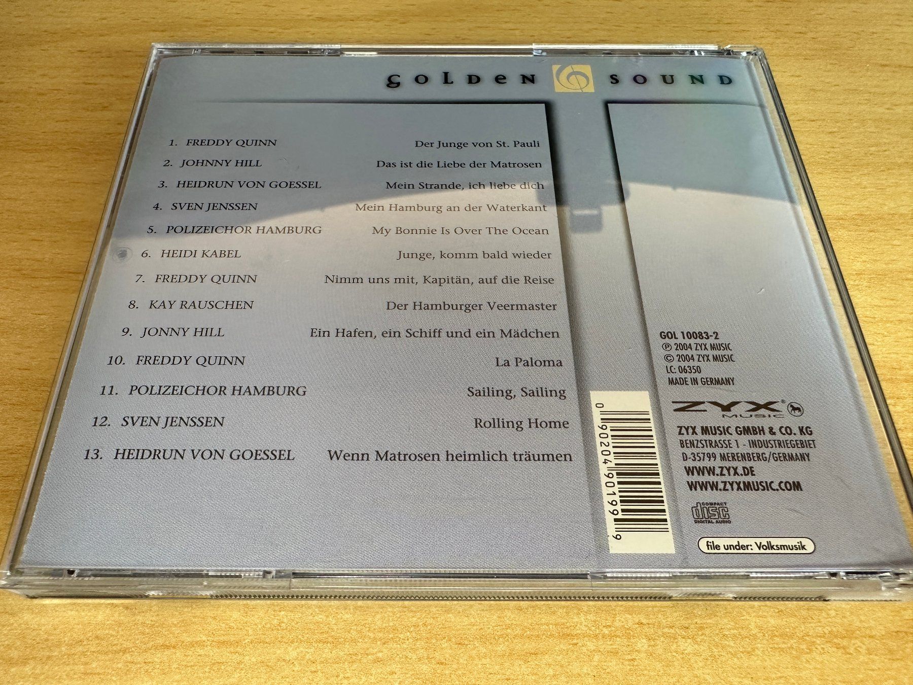 CD: Various – Seemannslieder – Usato da Rikon im Tösstal venduto da Alpenmutz 1