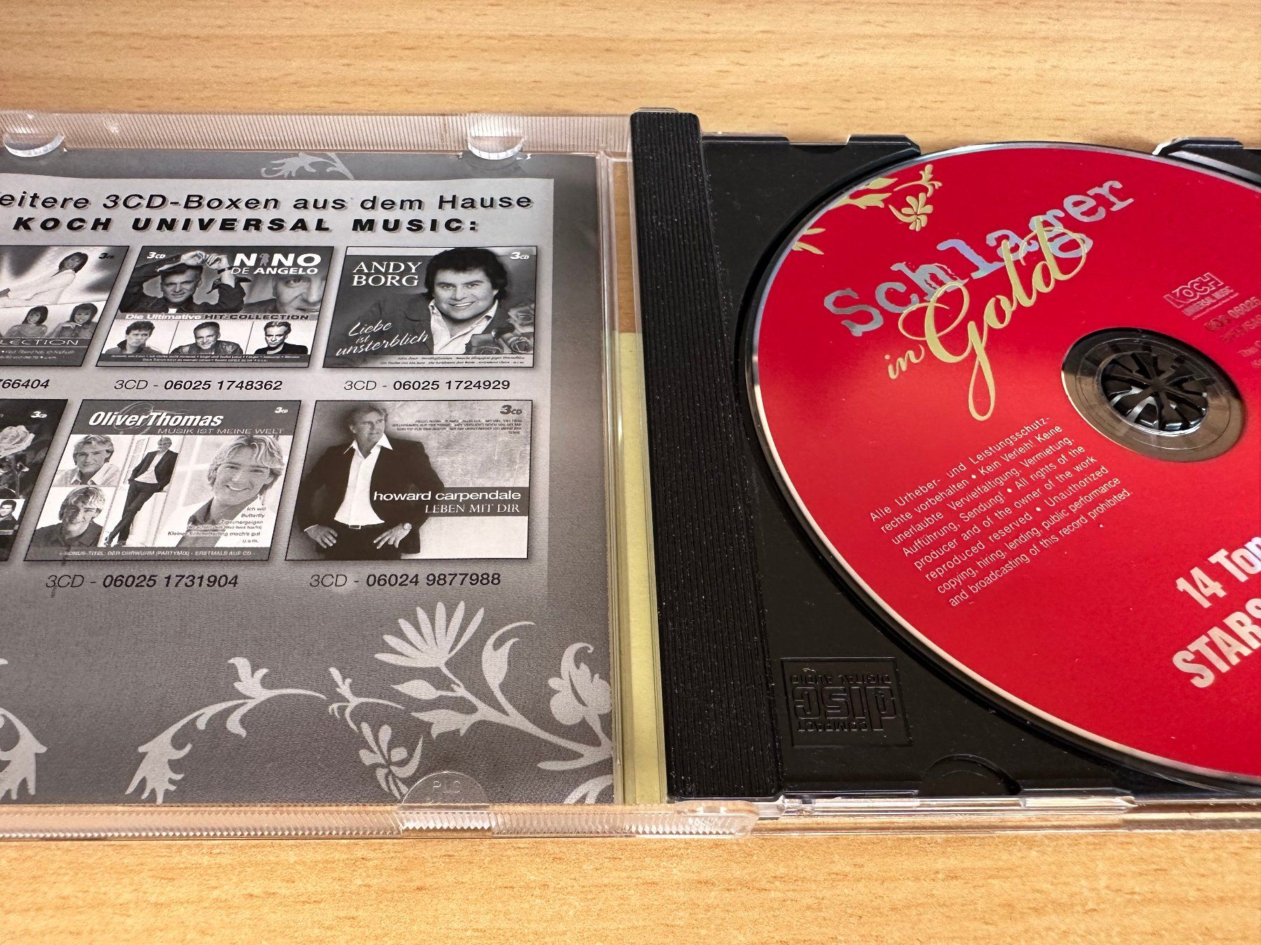 CD: Various – Schlager In Gold - 3 CD – Usato da Rikon im Tösstal venduto da Alpenmutz 7