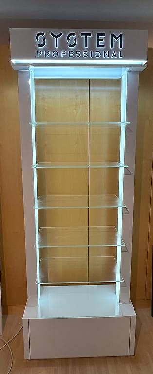 Regale: System Professional Regal, Vitrine, Schrank mit Beleuchtung – Gebraucht aus Schellenberg von Brigitte000