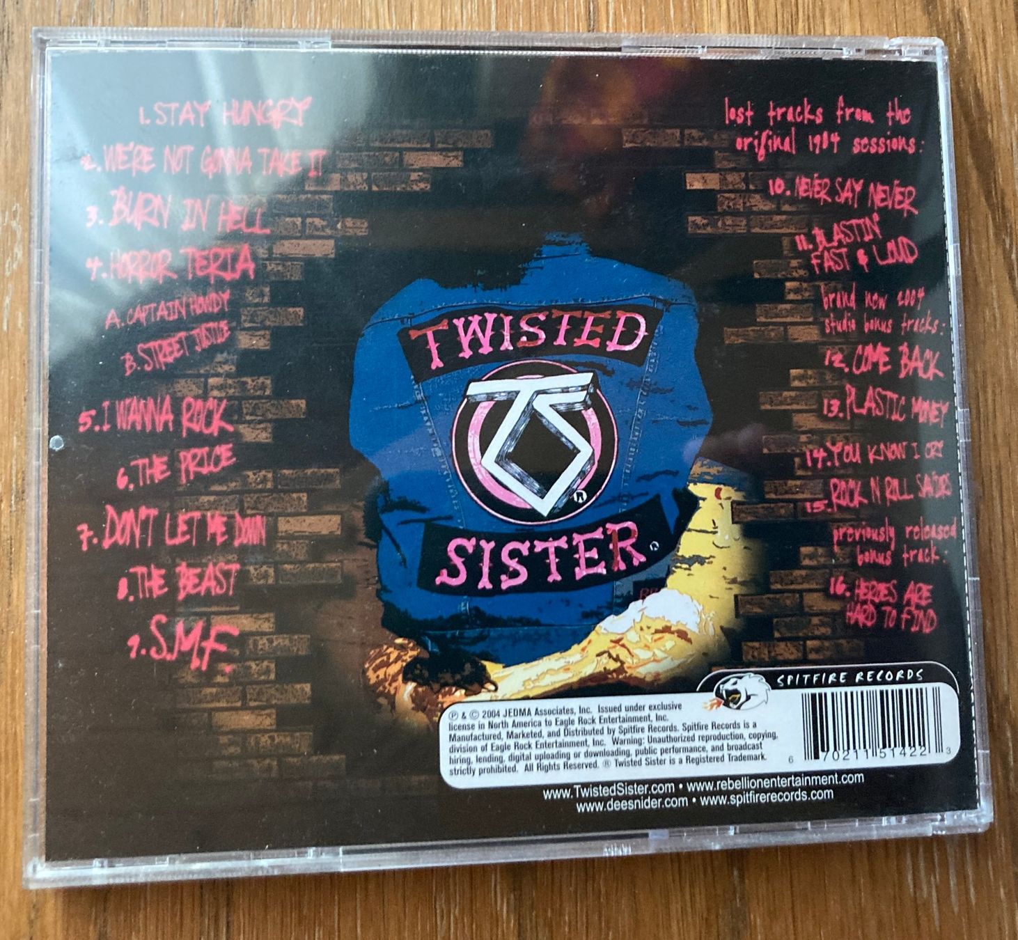 CD: TWISTED SISTER "Still Hungry" 2004 – Usato da Attiswil venduto da Jay70 1