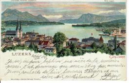 Luzern Steinmann Litho 1902