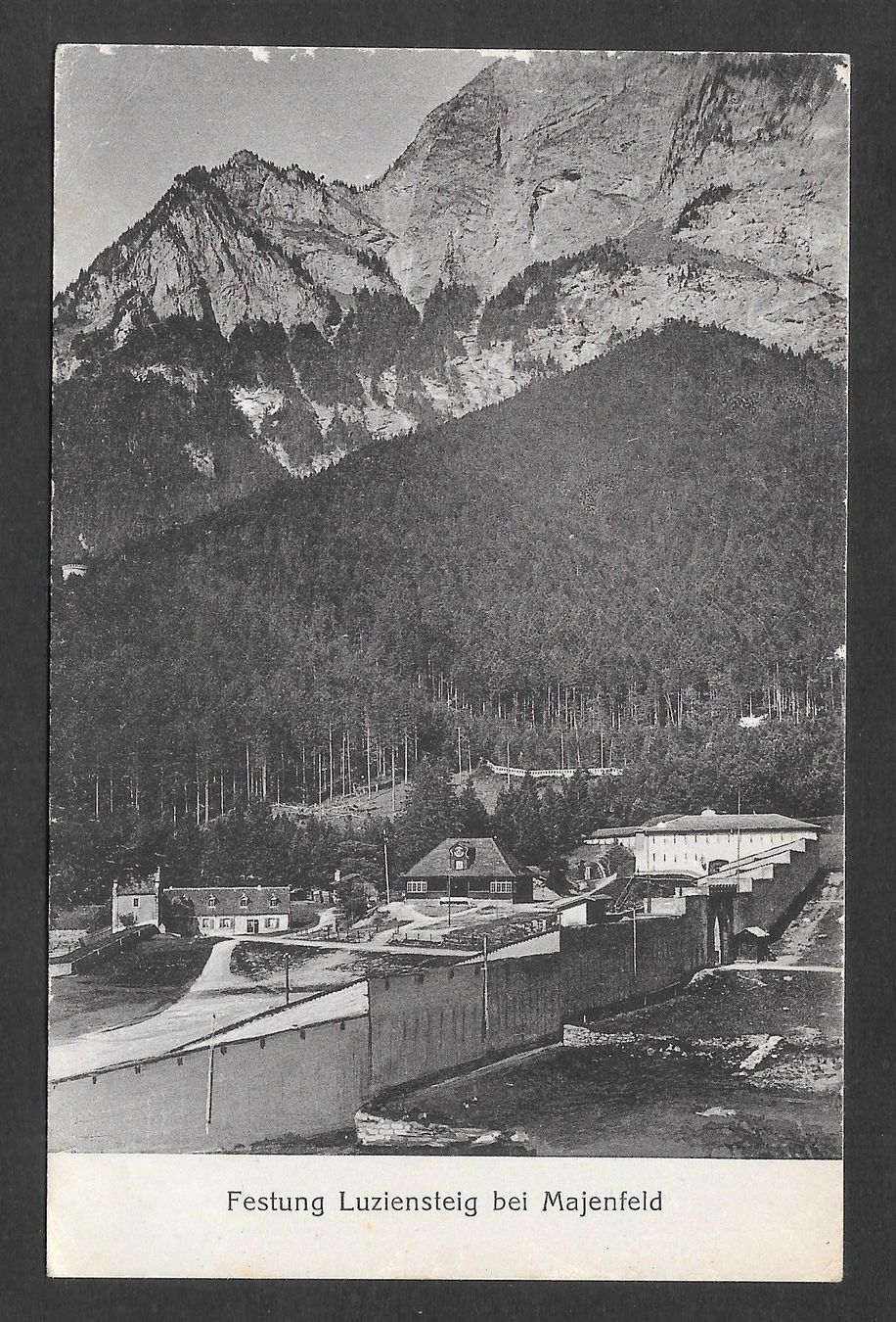 Cartoline postali: Festung Luziensteig bei Maienfeld – Usato da Olten venduto da clotaldi