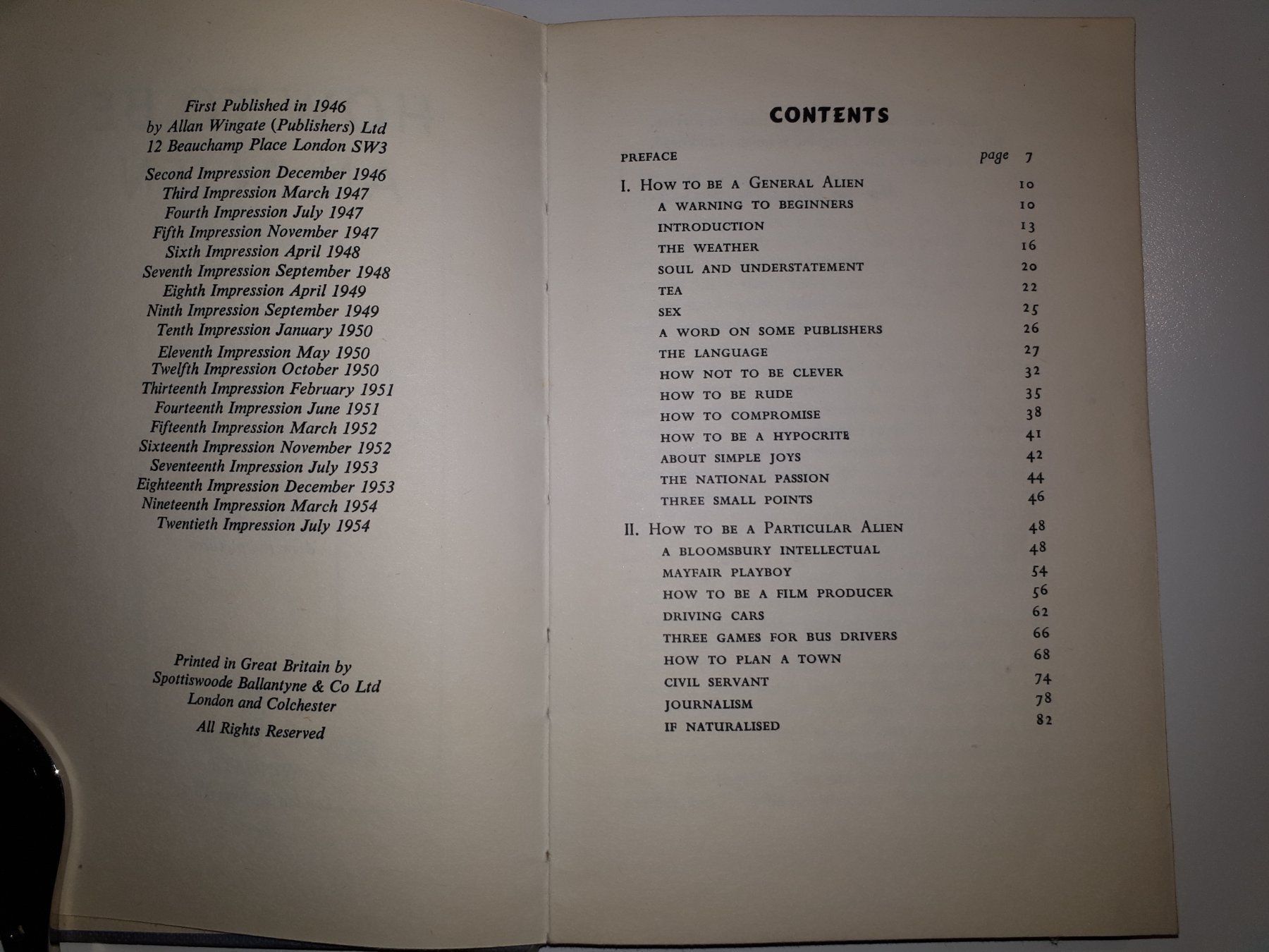 Libri: How To Be An Alien – Usato da Dietikon venduto da Buchantiqdietikon 1