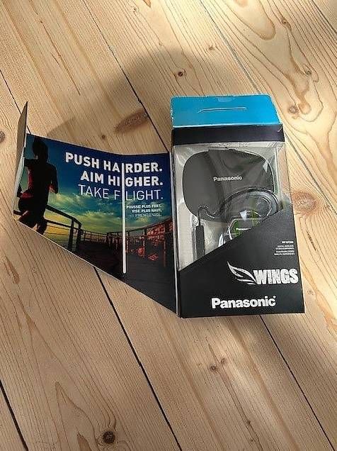 Panasonic Kopfhörer: Panasonic WINGS Wireless Sport Kopfhörer  Neu – Neu und originalverpackt aus Thalwil von bikeandkite 1