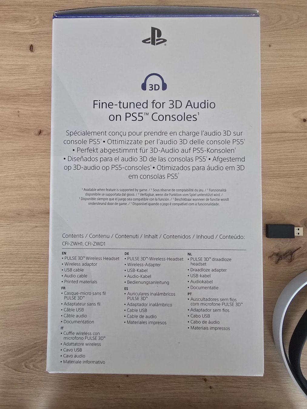 Sony Kopfhörer: Sony Pulse 3D Wireless Headset PS5 inkl. OVP – Gebraucht aus Chur von 1996hiphop 6