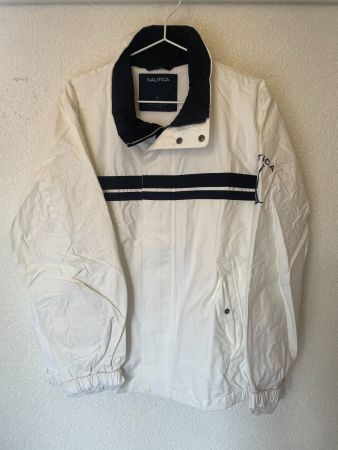 Nautica White Wind Jacket