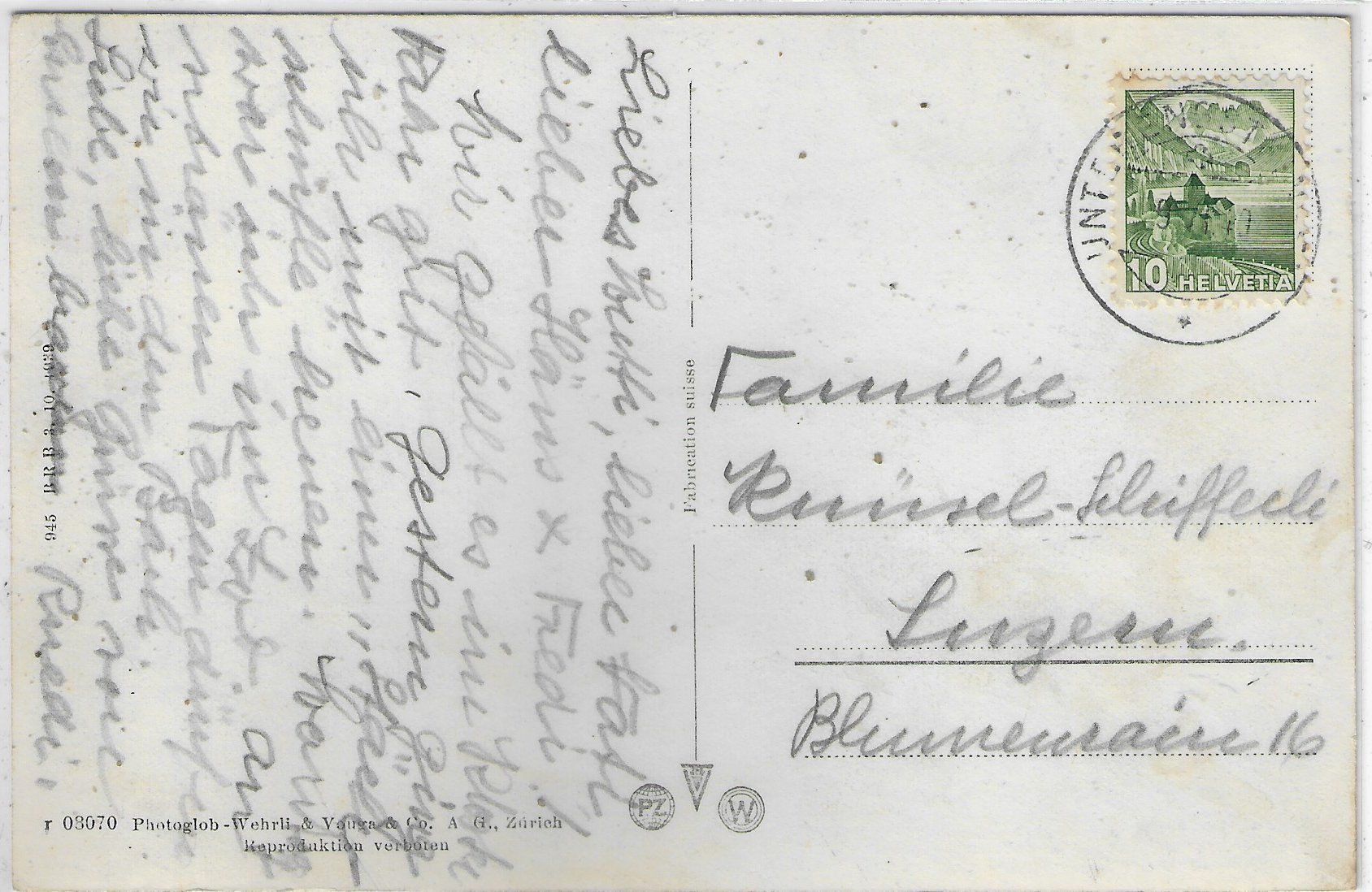 Cartoline postali: Kloster Fahr – Usato da Ettingen venduto da Kartenplanet 1