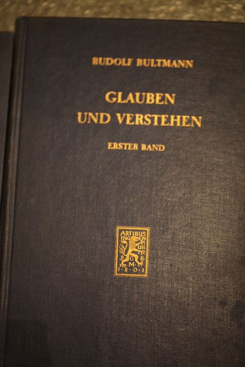 Rudolf Bultmann Glauben Und Verstehen | Kaufen Auf Ricardo