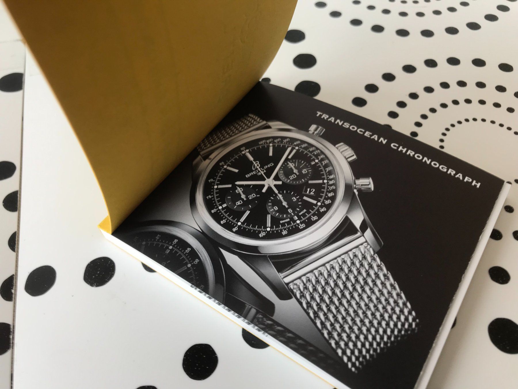 Breitling Documenti: BREITLING - TRANSOCEAN CHRONO OPERATING INSTRUCTIONS - NEW ! – Nuovo (secondo la descrizione) da Epalinges venduto da dream-watch 1