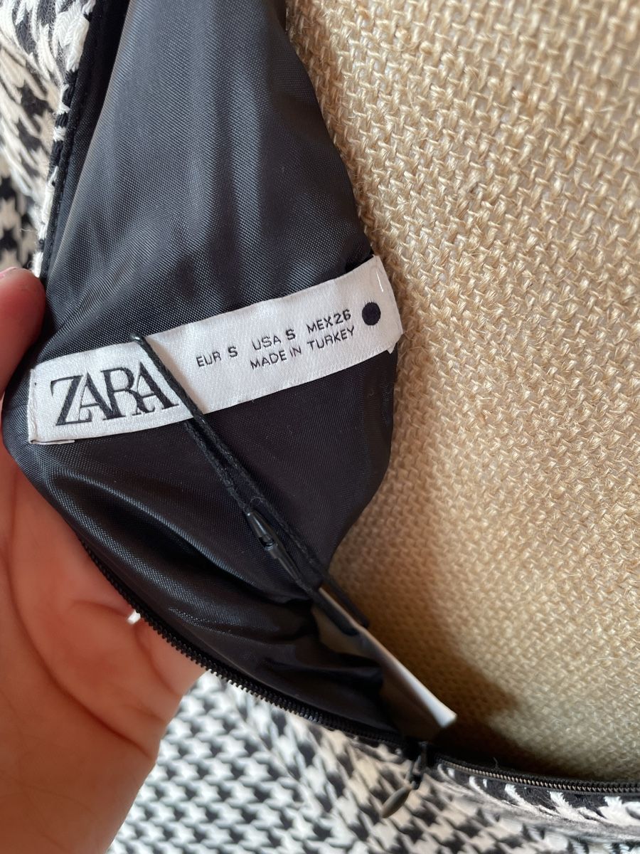 Zara Kleider: Zara Kleid Gr. S schwarz weiss Business Basic Office 95 – Gebraucht aus Vinelz von sonnenmond77 6