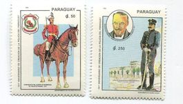 Briefmarken "Uniform". Paraguay.