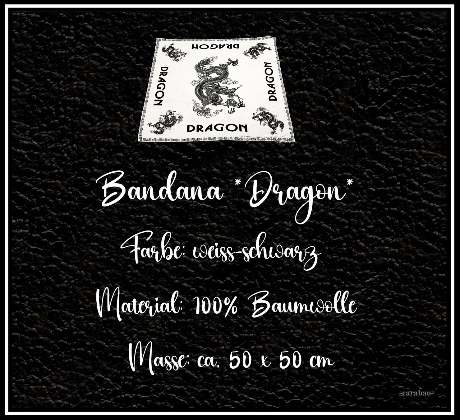Foulards & écharpes: Bandana / Dragon – Neuf (Voir description) à Winterthur par -carabao- 5