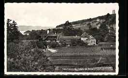 Vaumarcus, Vers la Rive, Blick auf Häus