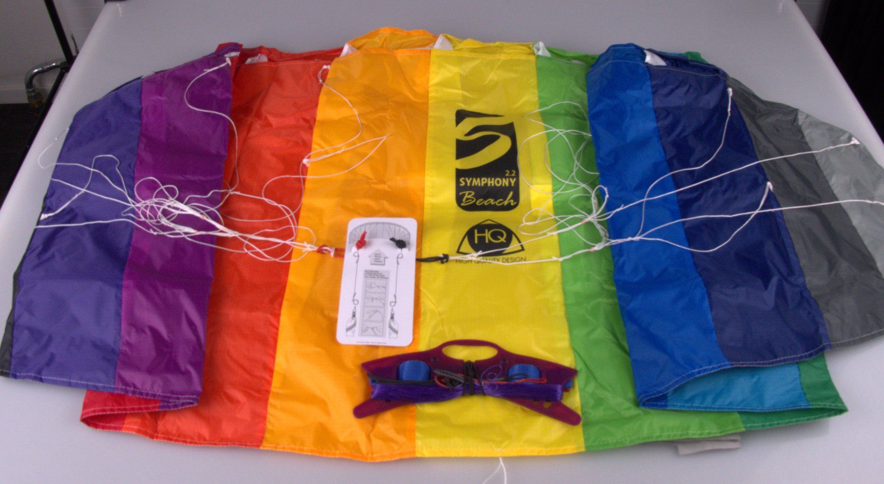 Aquilone: Lenkdrache, Invento Symphony Beach 2.2 Rainbow – Usato da Volketswil venduto da brockipfannenstil 2