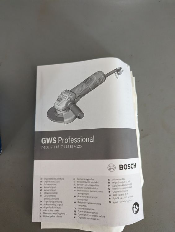 Bosch Winkelschleifer GWS 7-125 PROFESSIONAL | Kaufen auf Ricardo