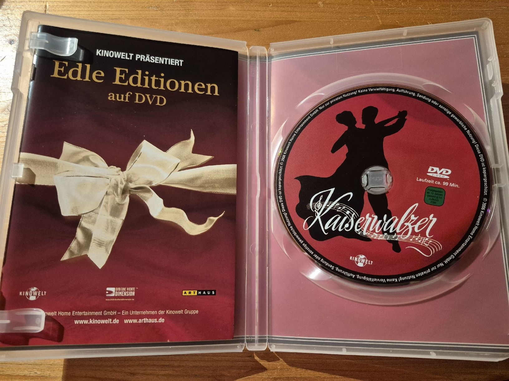 Tutti i DVDs: Kaiserwalzer - mit Rudolf Prack, Winnipeg Markus (DVD) – Usato da Oberembrach venduto da giu_7ksd 2