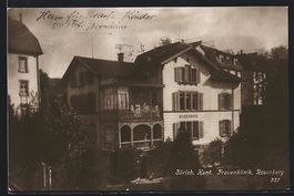 Zürich, Kant. Frauenklinik Rosenberg au