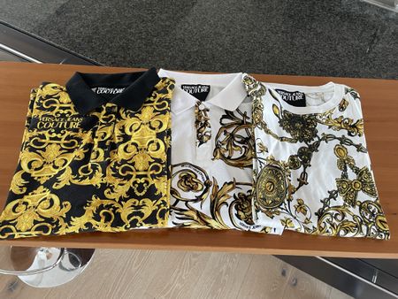 2 Polo Versace Jeans Couture Été Taille L/1 t-shirt taille L