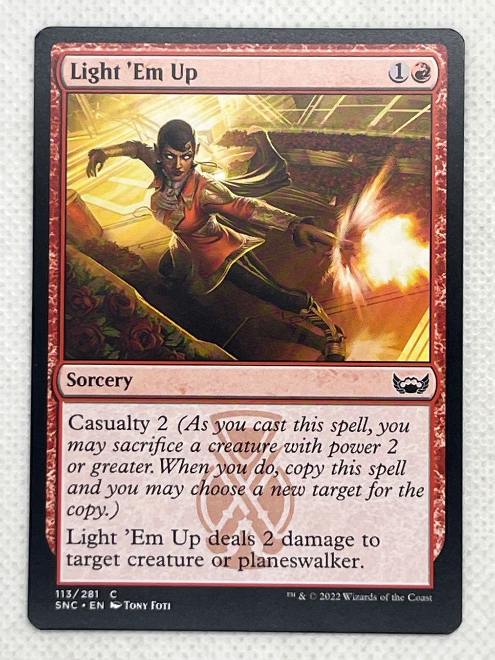 Magic The Gathering Sammelbilder & Trading cards: Magic: The Gathering - Light 'Em Up – Gebraucht aus Hinterkappelen von Kim1992