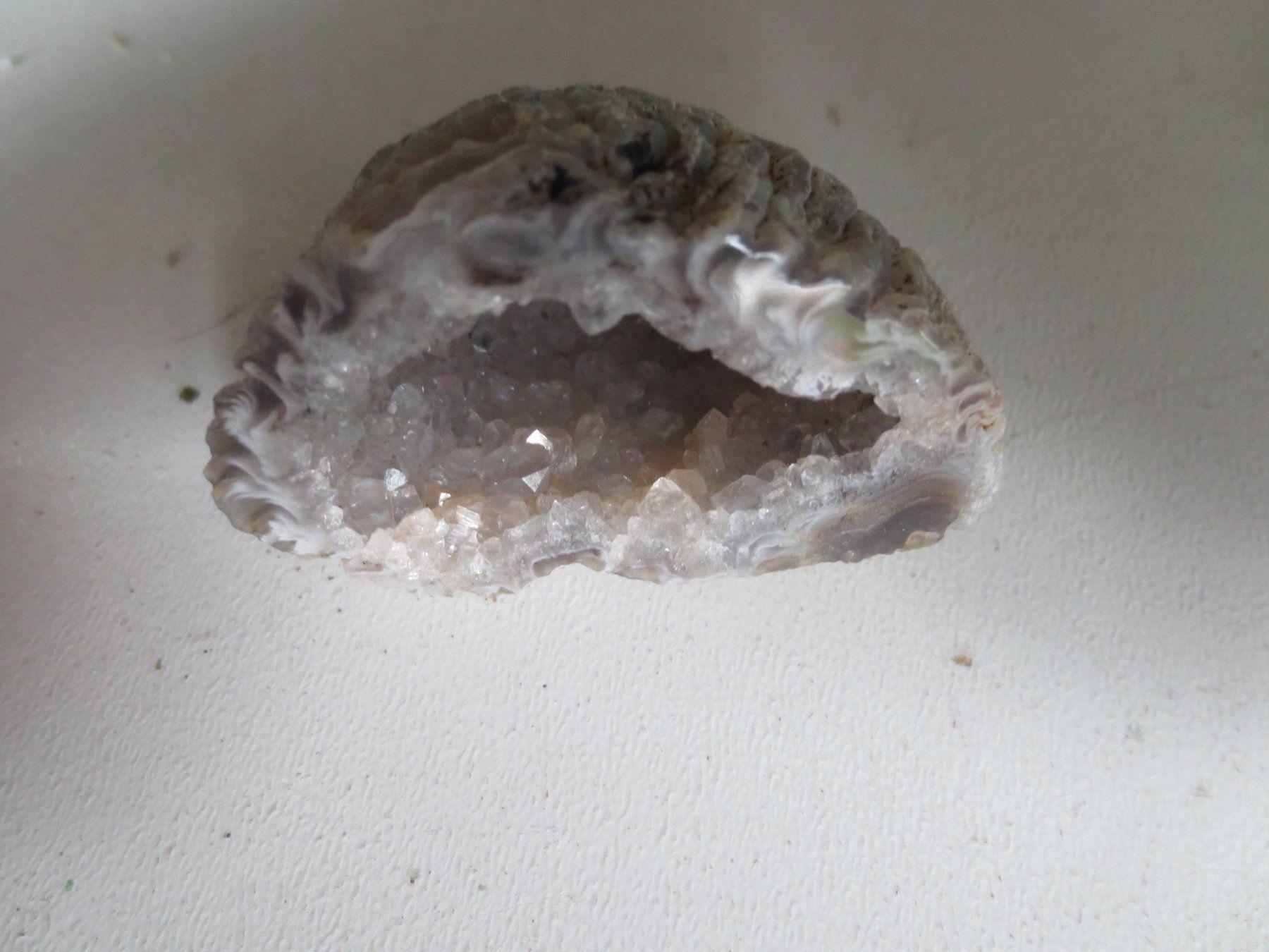 Minerali & Pietre curative: Achat Glücksgeode – Nuovo (secondo la descrizione) da Weier im Emmental venduto da waefler03