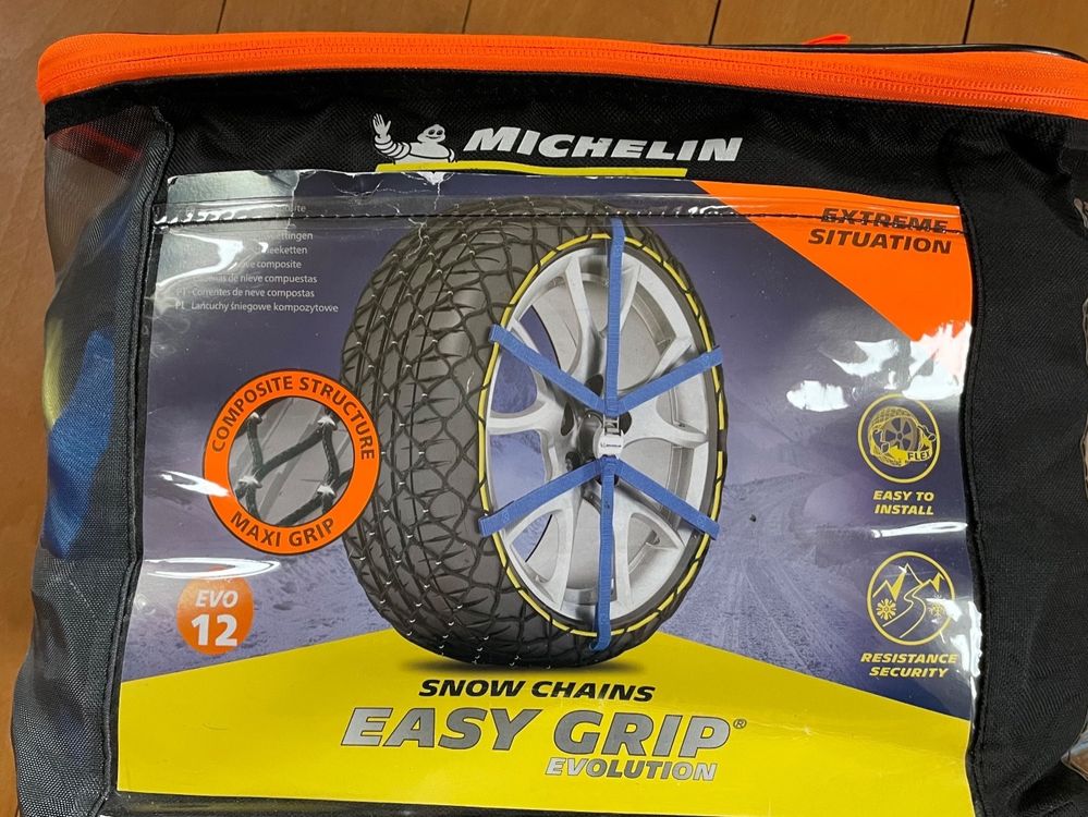 Michelin chaînes Easy Grip Evo 12 NEUVES - Équipement auto