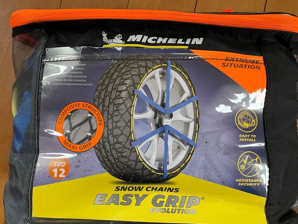 Michelin Easy Grip EVO 10 Schneesocke / Textilschneeketten