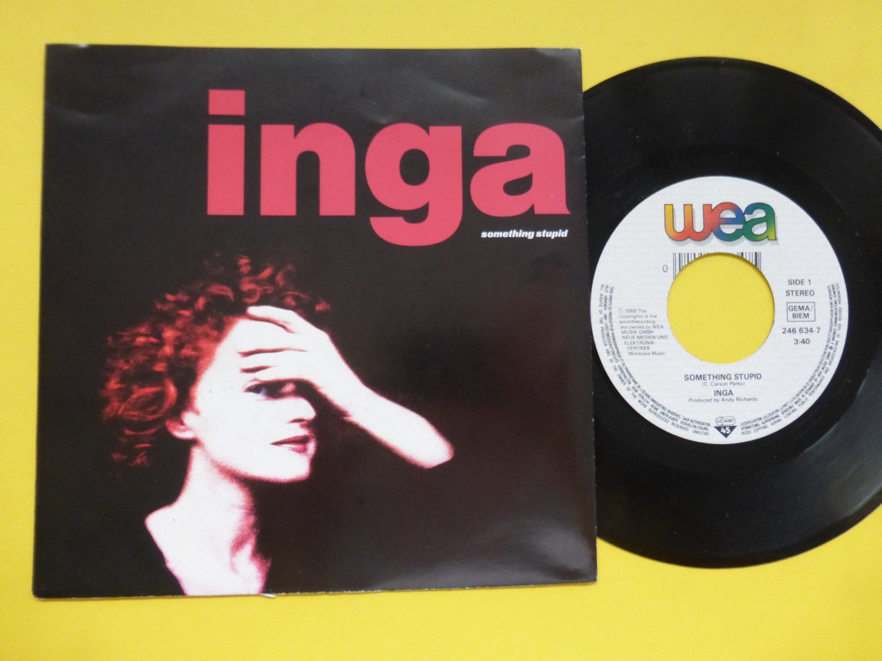 Dischi in vinile: Inga – Something Stupid – Usato da Zürich venduto da Swiss57