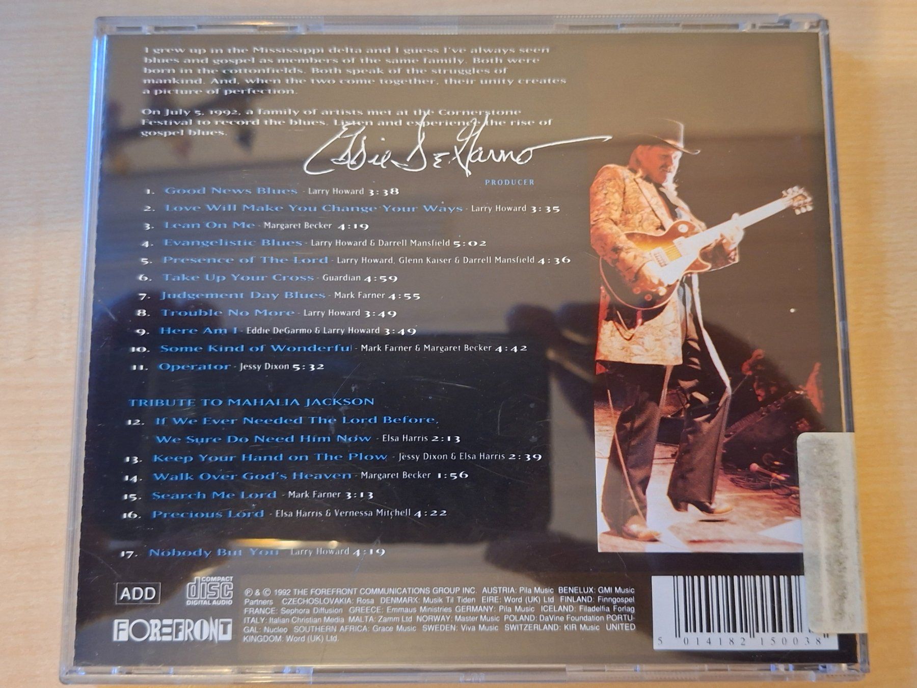 CD: CD Larry Howard. Cornerstone blues jam. Mit Glenn Kaiser, Da – Usato da Glashütten venduto da Christheswiss 1