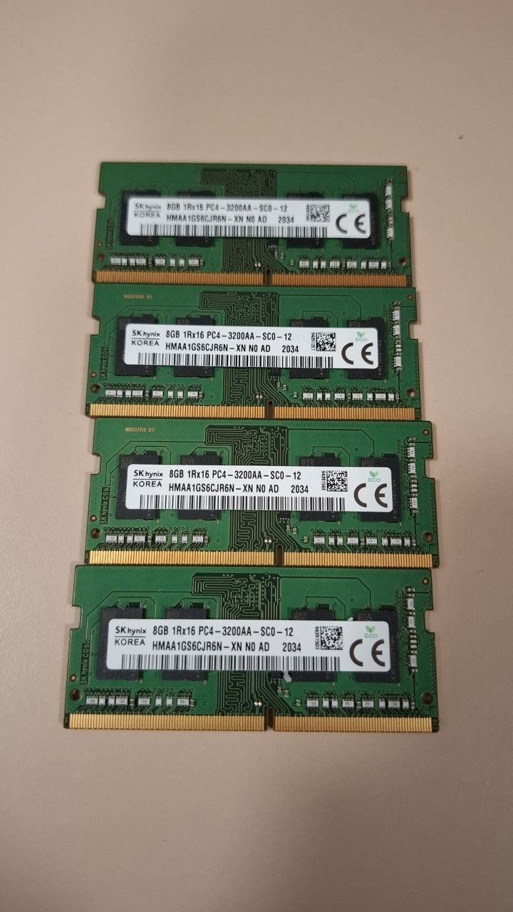 Memoria / RAM: 4x8GB DDR4 PC4-3200 – Usato da Biel/Bienne venduto da fur_y8mj