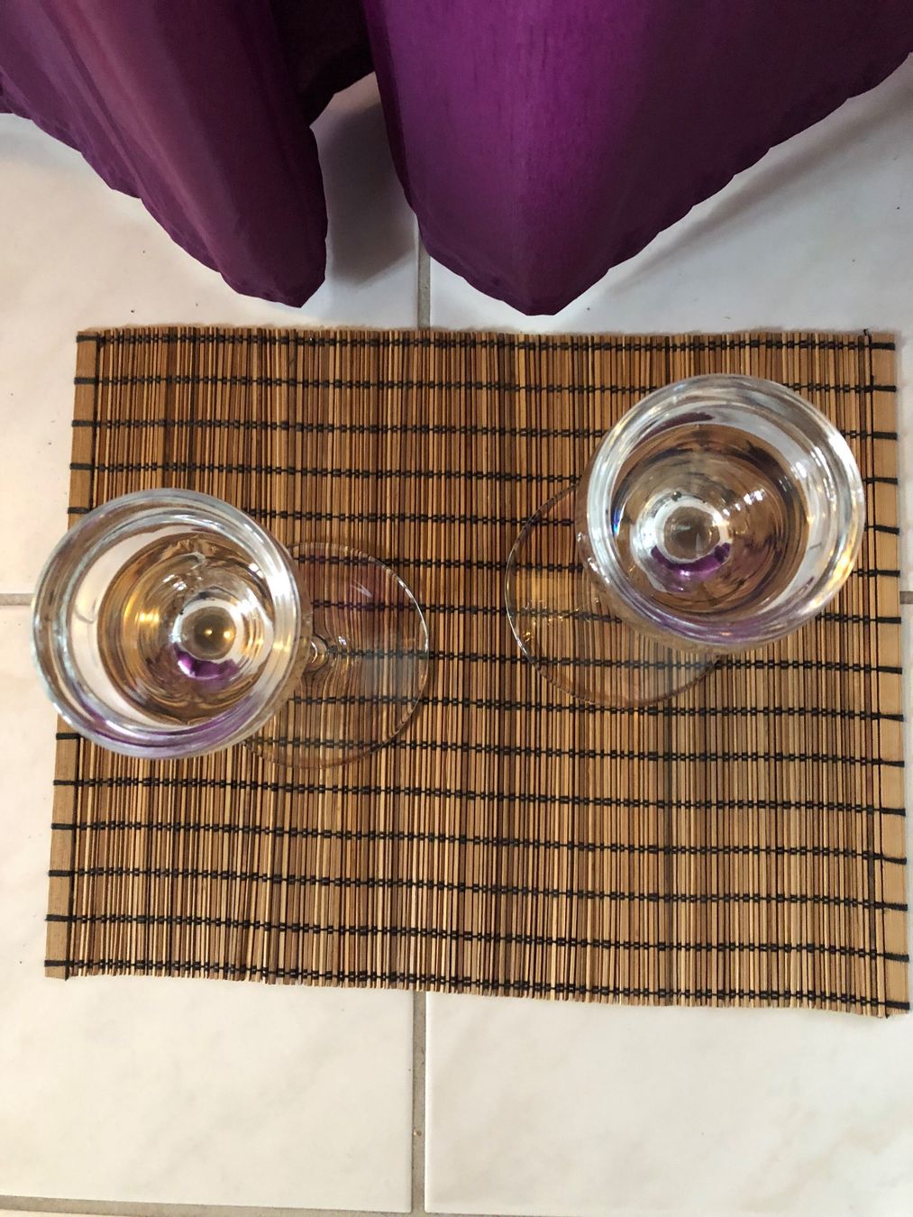 Portacandele: 2 elegante hohe Kerzenständer, Glas – Nuovo (secondo la descrizione) da Hittnau venduto da JD-OE 2