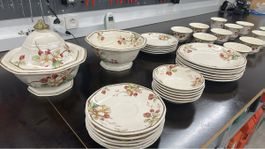 Service Geschirrservice Villeroy&Bosch, Blumenmuster Keramik