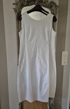 Weisses Sommer Trägerkleid Gr. XL