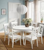 6 sedie IKEA ROSENTORP / INGOLF bianche