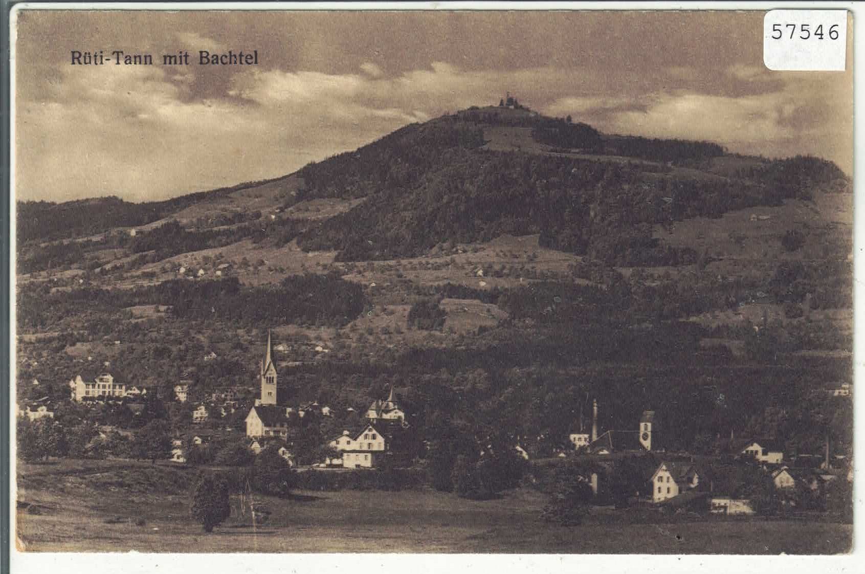 Cartes postales: Rüti-Tann mit Bachtel – D'occasion à Ettingen par Kartenplanet