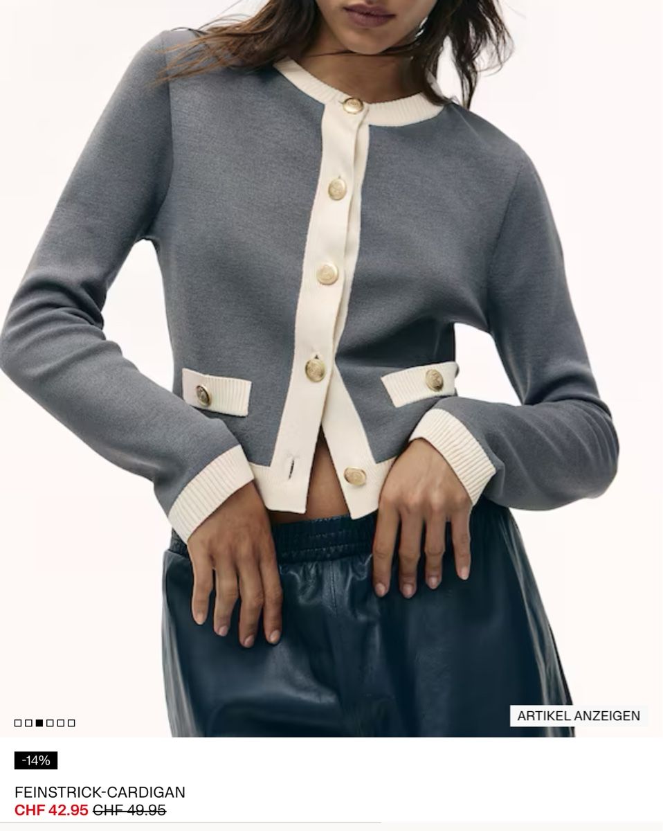 H&M Maglioni & Felpe: H&M Strickjacke Gr. M – Nuovo e nell'imballaggio originale da Wetzikon ZH venduto da sunshine054 1