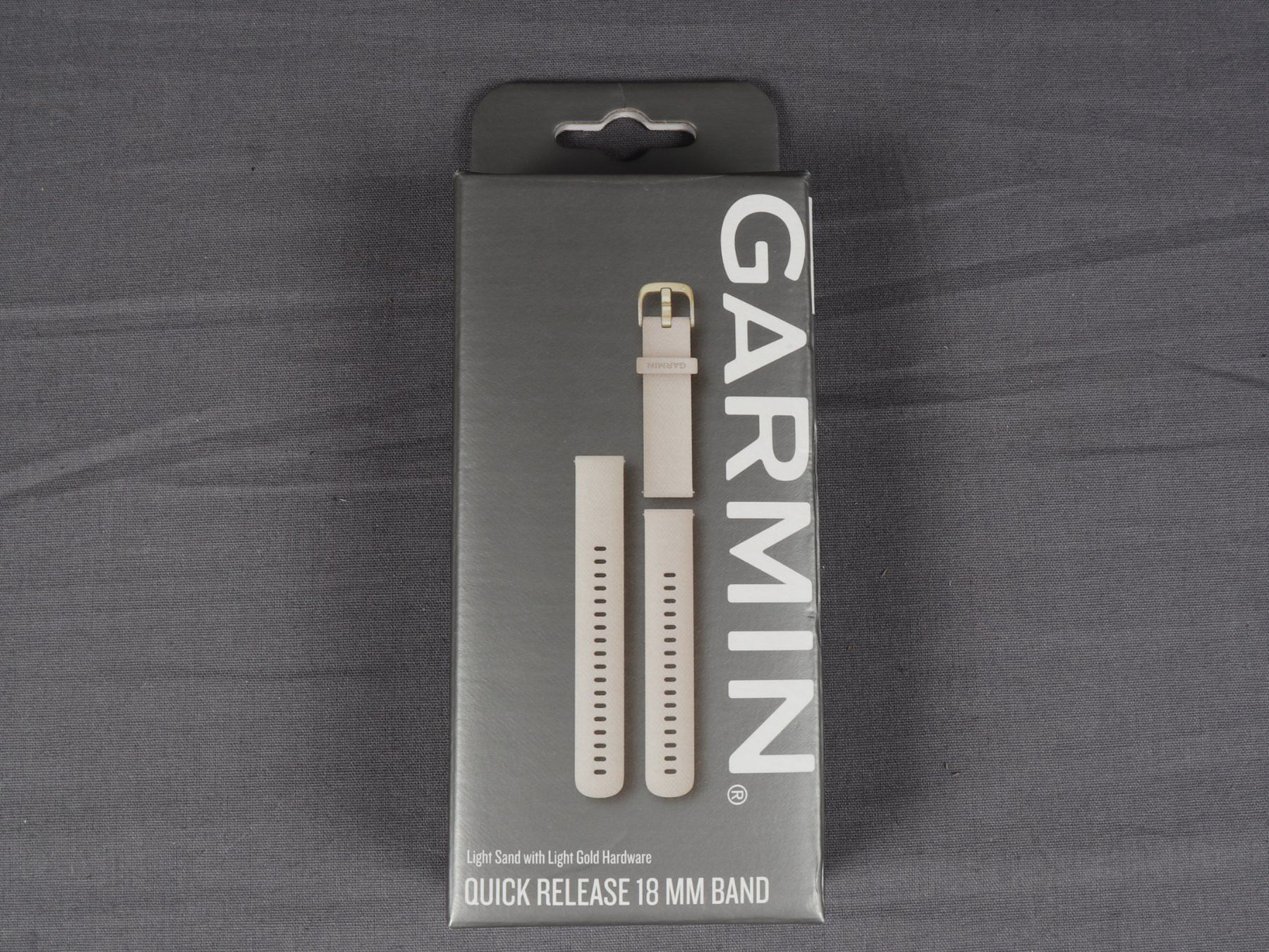 Bracciali & Braccialetti: GARMIN Quick Release 18mm Band Light Sand – Nuovo (secondo la descrizione) da Steinen venduto da Restwert_Steinen 6